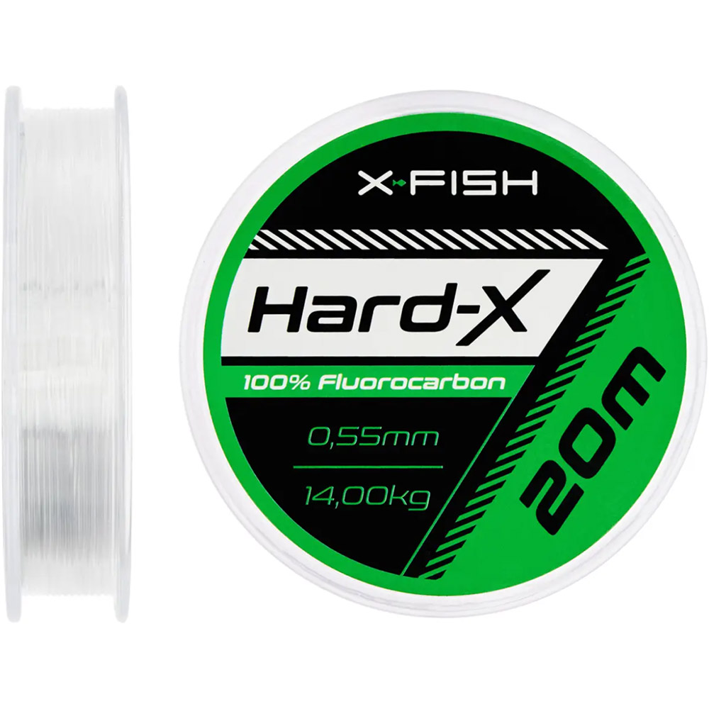 Флюорокарбон X-FISH Hard-X 20m 0.55mm 14.00kg Clear (1917.03.91)