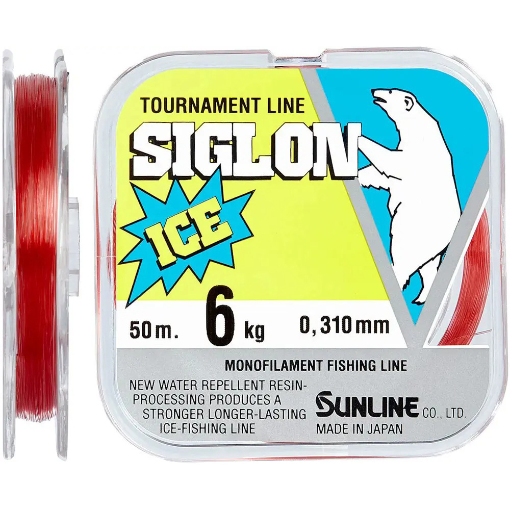 Шнур SUNLINE Siglon F ICE 50 м #5.0/0.370мм 9.0 кг
