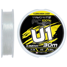 Флюорокарбон FAVORITE U1 FC 30 м #10/0.52 мм 37.2lb/16.86kg (1693.12.21)