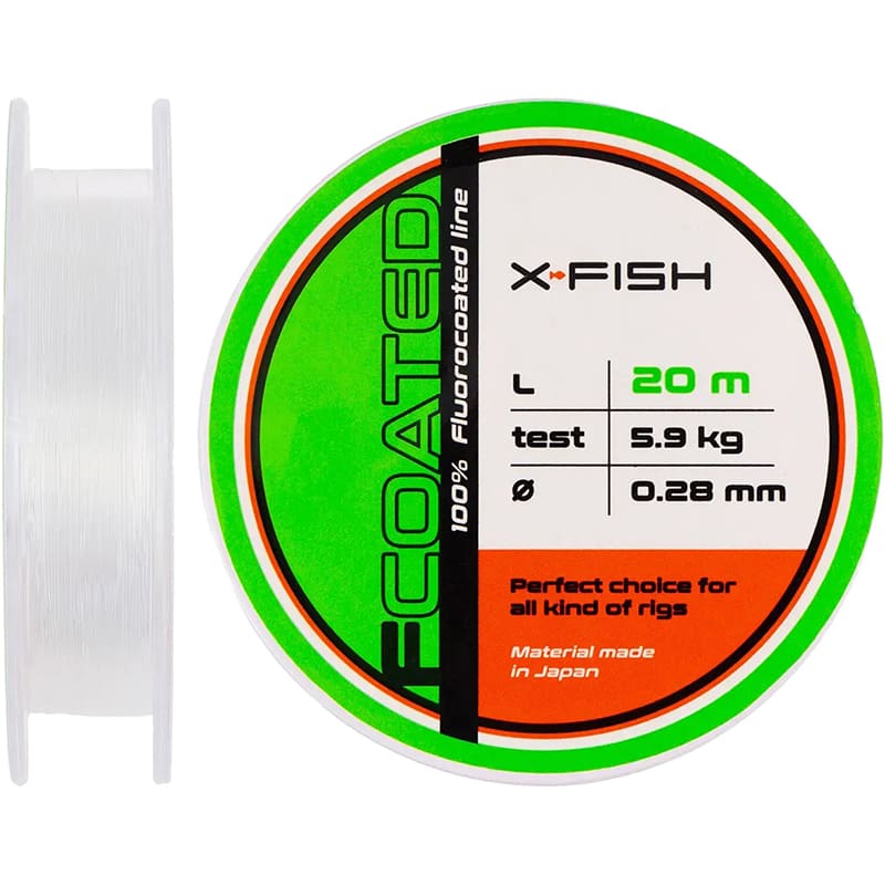 Флюорокарбон X-FISH FCoated 20 м (1917.01.46)