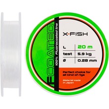 Флюорокарбон X-FISH FCoated 20 м (1917.01.46)