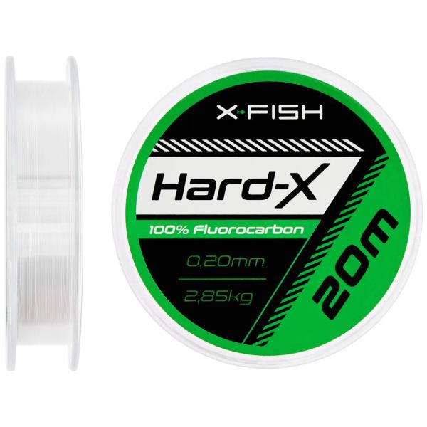 Флюорокарбон X-FISH Hard-X 20 м 0.20 мм Clear (1917.03.82)