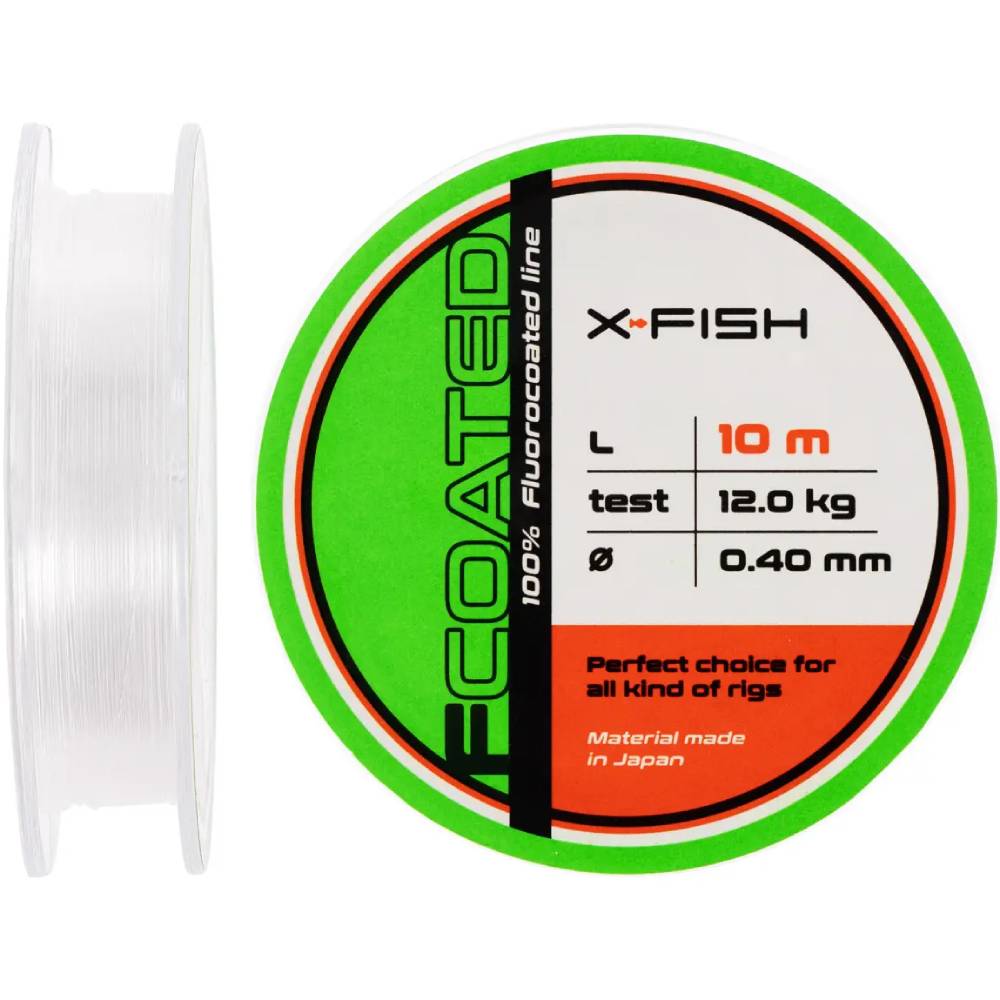 Флюорокарбон X-FISH FCoated 10m 0.40mm 12.0kg (1917.01.32)