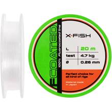 Флюорокарбон X-FISH FCoated 20m 0.26mm 4.7kg (1917.01.45)