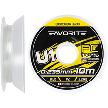 Флюорокарбон FAVORITE U1 FC 10 м #2.0/0.235 мм 8.6lb/3.89kg (1693.11.79)