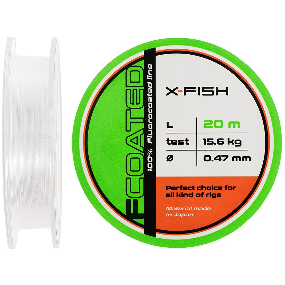 Флюорокарбон X-FISH FCoated 20 м 0.47 мм 15.6 кг (1917.01.54)