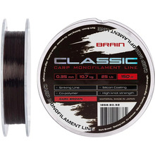 Лісочка BRAIN Classic Carp Line 150m 0.35mm 25lb 10.7kg Dark Brown (1858.80.92)