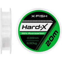 Флюорокарбон X-FISH Hard-X 20м 0.33мм 5.90кг Clear (1917.03.86)