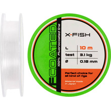 Флюорокарбон X-FISH FCoated 10м 0.18мм 3.1кг (1917.01.23)