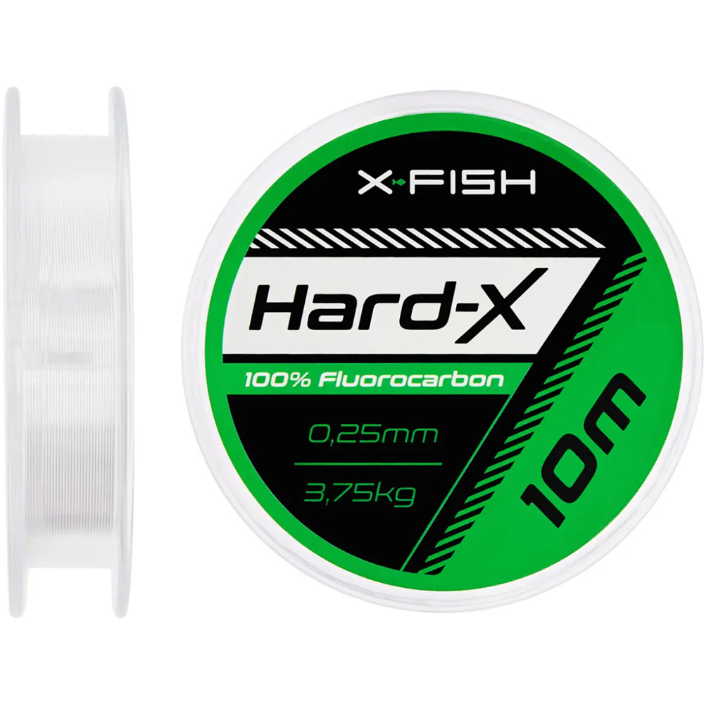 Флюорокарбон X-FISH Hard-X 10m 0.25mm 3.75kg (1917.03.68)