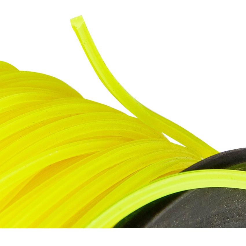 Леска для триммера КЕНТАВР Звезда 3 мм 15 м Yellow (67352) Дополнительно сечение: звезда; толщина: 3 мм; длинна: 15 м