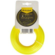 Леска для триммера КЕНТАВР Квадрат 2.4 мм 15 м Yellow (67354)