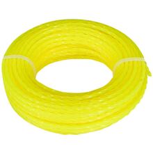 Леска для триммера КЕНТАВР крученый квадрат 2,7 мм 15 м Yellow (67358)