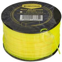 Лісочка для тримера КЕНТАВР Квадрат 2.4 мм 3LB 235 м Yellow (67375)