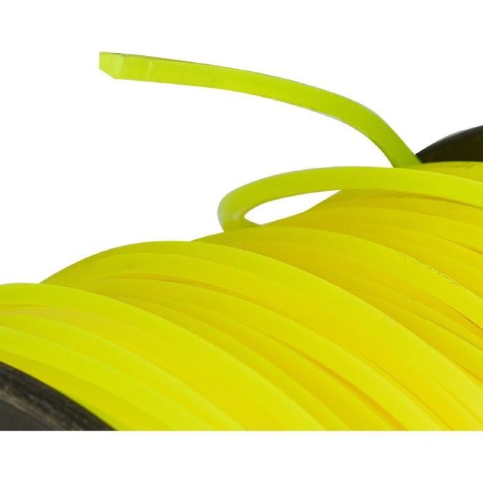 Лісочка для тримера КЕНТАВР Квадрат 2.4 мм 3LB 235 м Yellow (67375) Додатково переріз: квадрат; товщина: 2,4 мм; довжина: 235 м; 3LB