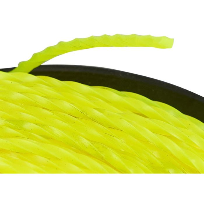 Лісочка для тримера КЕНТАВР Кручений квадрат 2.4 мм 3LB 319 м Yellow (67378) Додатково перетин: кручений квадрат; товщина: 24 мм; довжина: 319 м; 3LB