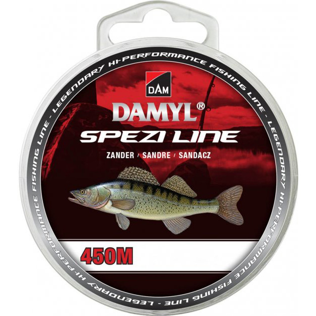 

Леска DAM Damyl Spezi Line Zander 450м 0.28мм 6.7кг (1312680052), Жилка Damyl Spezi Line Zander 450м