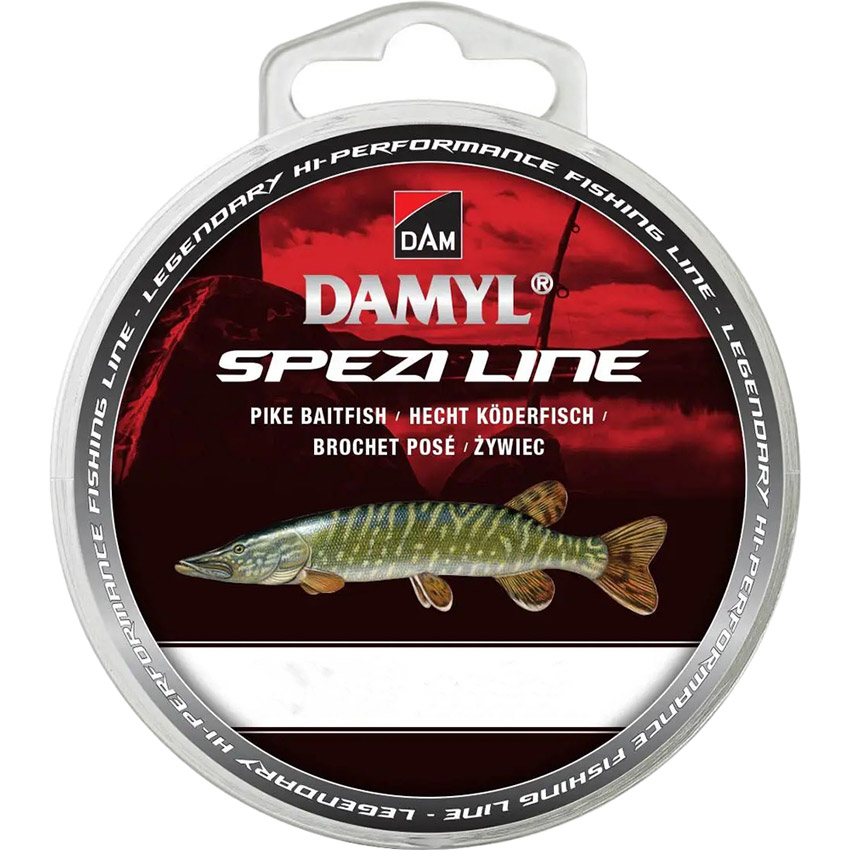 

Леска DAM Damyl Spezi Line Pike Baitfish 250 м 0.40 мм 12.8 кг Dark Grey (66622), Жилка Damyl Spezi Line Pike Baitfish 250м