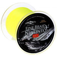 Шнур MIKADO Nihonto Fine Braid 300м 0.40мм 34.90кг fluo