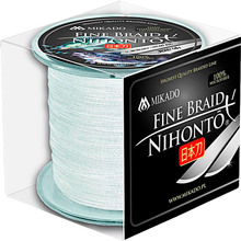 Шнур Mikado Nihonto Fine Braid 300 м 0.25 мм 20.9 кг White (Z20W-025)