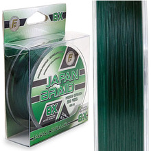 Шнур LINEAEFFE FF Japan Braid 8X мoss Green 135 м / 150yds 0.14 мм 8.5 кг (3009814)