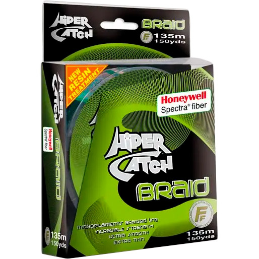 

Шнур Lineaeffe Hiper Catch Spectra Braid 135 м 0.15 мм 14 кг Light Grey (3008715), Шнур Hiper Catch Spectra Braid 135м/150yds