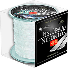 Шнур Mikado Nihonto Fine Braid 300 м 0.08 мм 4.95 кг White (Z20W-008)