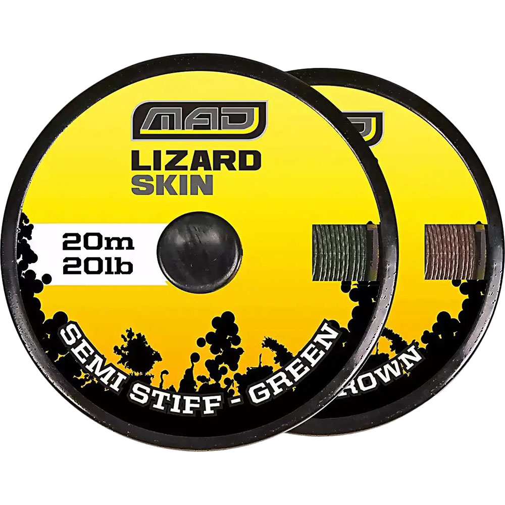 

Шнур поводочный DAM MAD Lizard Skin Soft Brown 20 м 20 lb color-brown (52136), Шнур повідковий MAD Lizard Skin Soft Brown