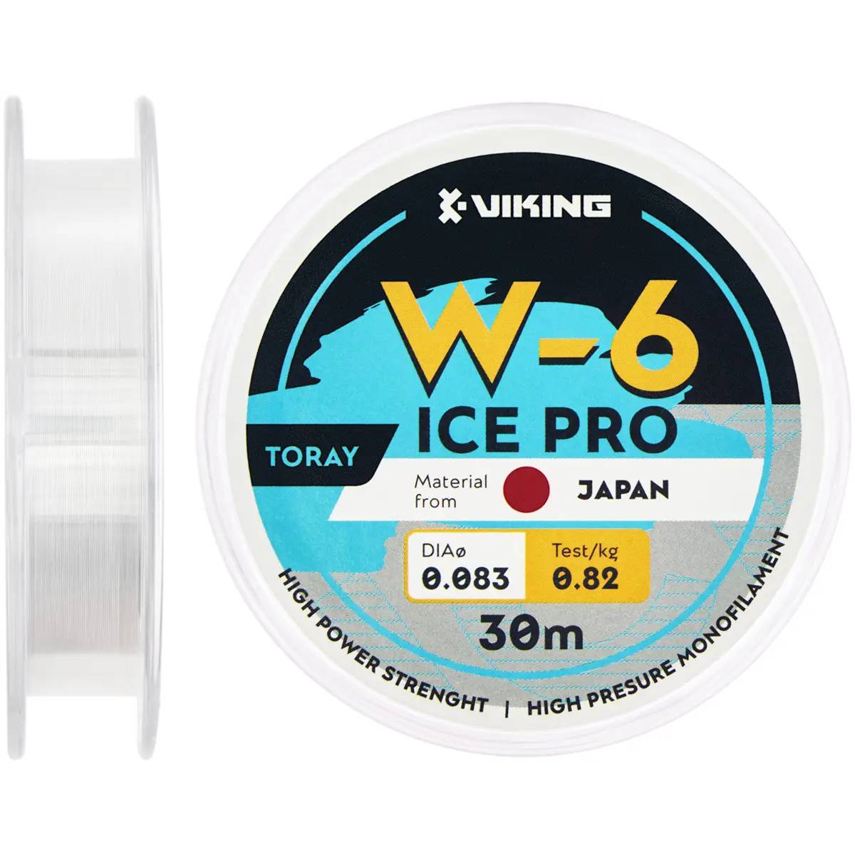 Лісочка Viking Fishing Ice Pro W-6 30 м 0.083 мм Clear (1919.05.70)