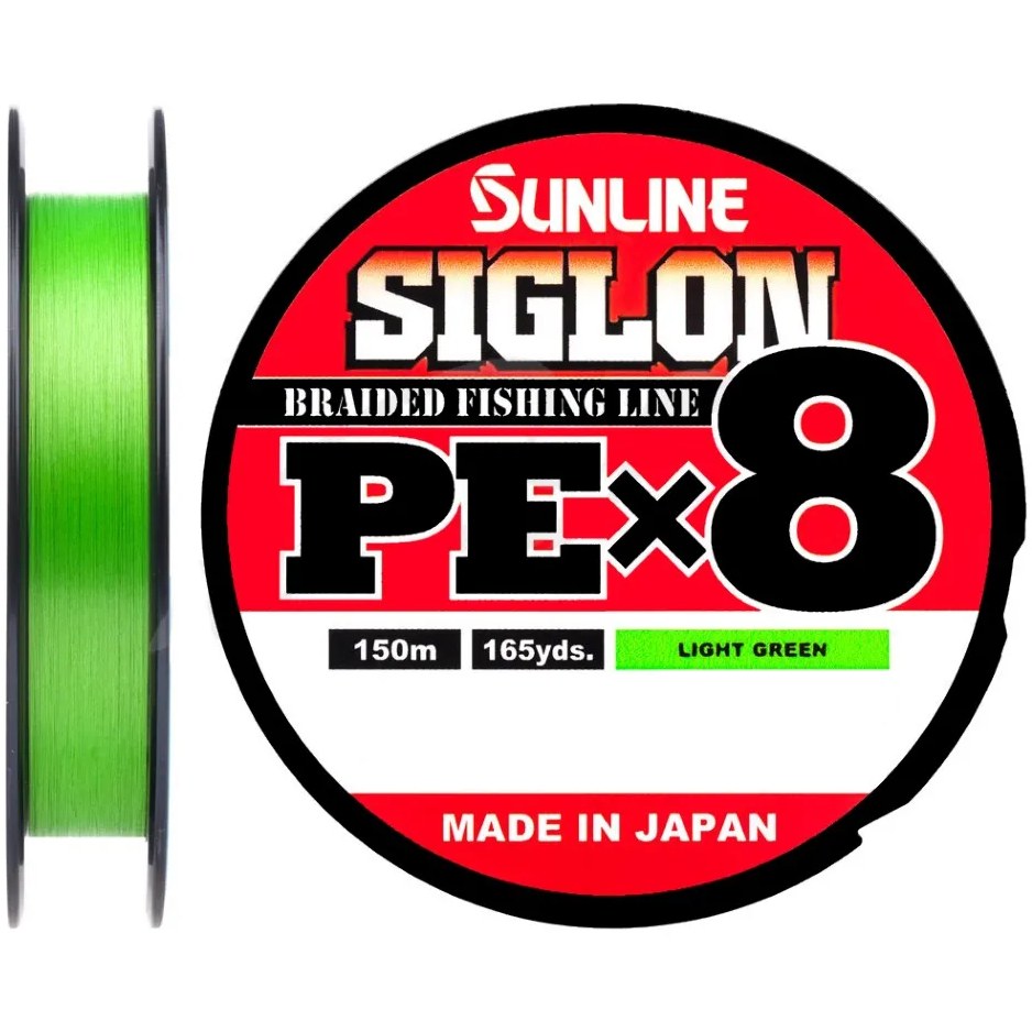 Шнур Sunline Siglon PE х8 150 м #0.3/0.094 мм 5lb/2.1 кг (63052800)