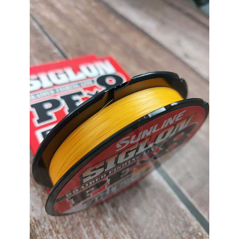 Шнур SUNLINE Siglon PE х8 150m #1.7/0.223mm 30lb/13.0kg Orange (63052896) длина 150