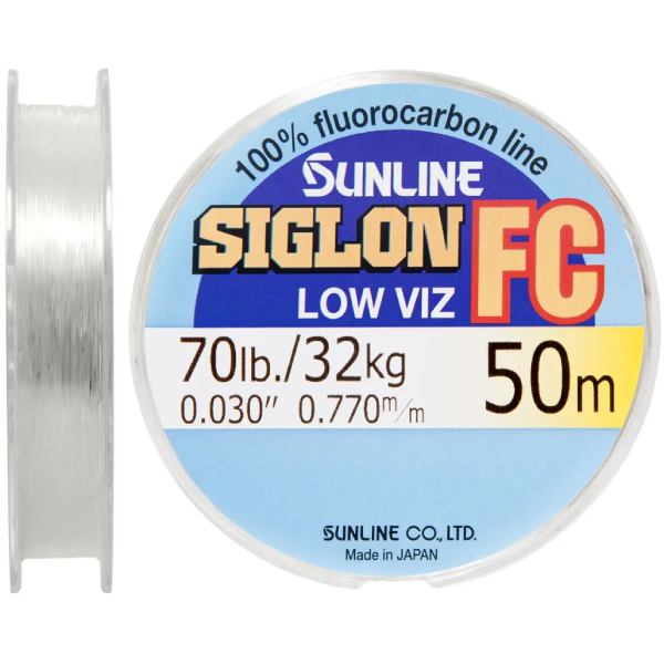 Флюорокарбон SUNLINE Siglon FC 50 м 0.78 мм поводковий Clear (63159778)