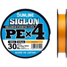Шнур Sunline Siglon PE х4 300 м #1.7/0.223 мм 30lb/13.0 кг оранжевий (63052186)