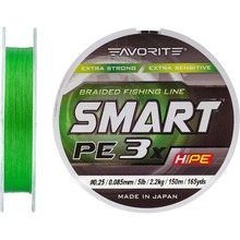 Шнур Favorite Smart PE 3x 150 м Green (1693.10.63)