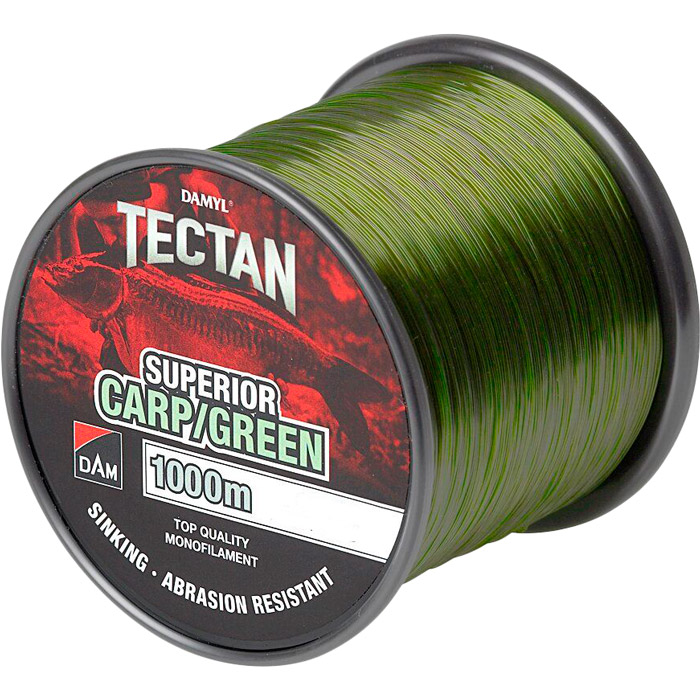 Волосінь DAM Damyl Tectan Carp 1000 м 0.33 мм 8 кг Green (66283)