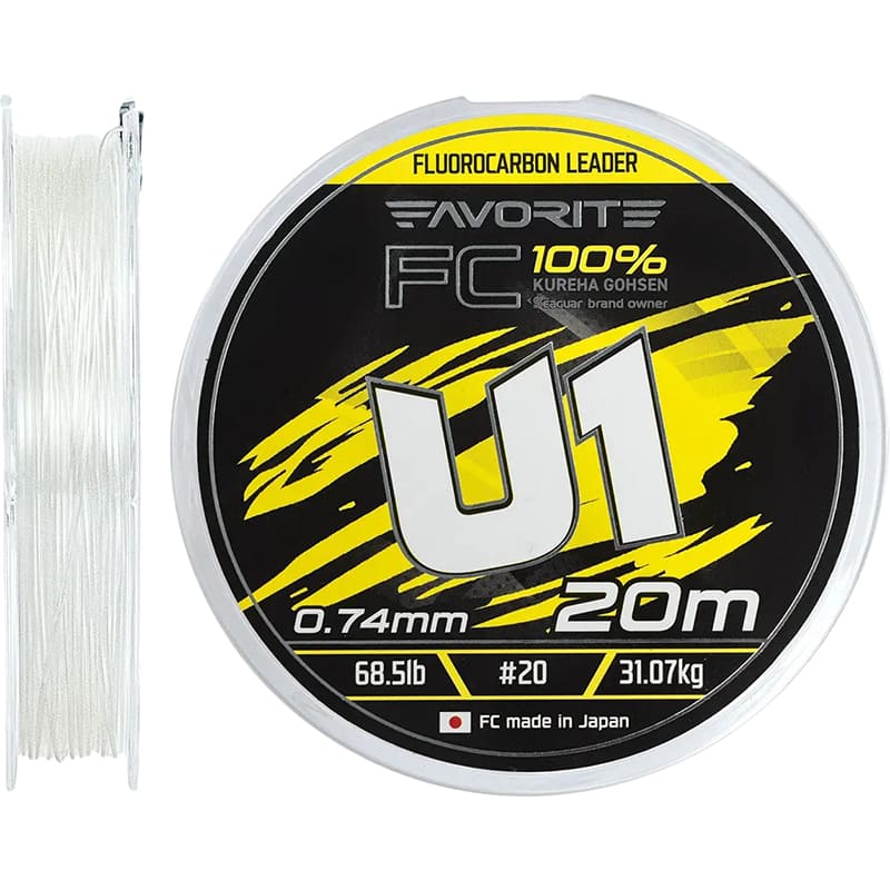 Флюорокарбон FAVORITE U1 FC 20 м (1693.12.00)