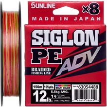Шнур SUNLINE Siglon PE ADV х8 150м #1.0/0.171mm 12lb/5.5kg (63054488)