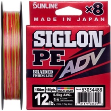 Шнур SUNLINE Siglon PE ADV х8 150м #1.5/0.209мм 18lb/8.2kg (63054492)