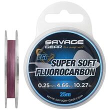 Флюорокарбон SAVAGE GEAR Super Soft EGI 25 м 0.25 мм Pink (74481)