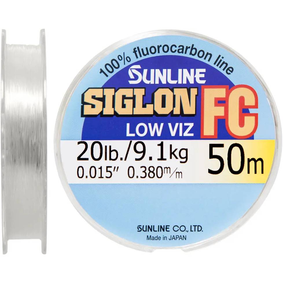 Флюорокарбон SUNLINE Siglon FC 50m 0.38mm 9.1kg поводковий (63159862)