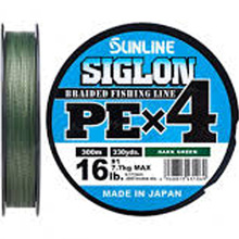 Шнур SUNLINE Siglon PE н4 150м #0.5/0.121mm 8lb/3.3kg (63052046)