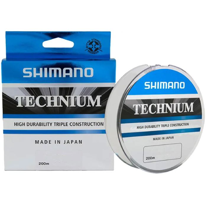Лісочка SHIMANO Technium 200 м 0.285 мм Black (TEC20028)