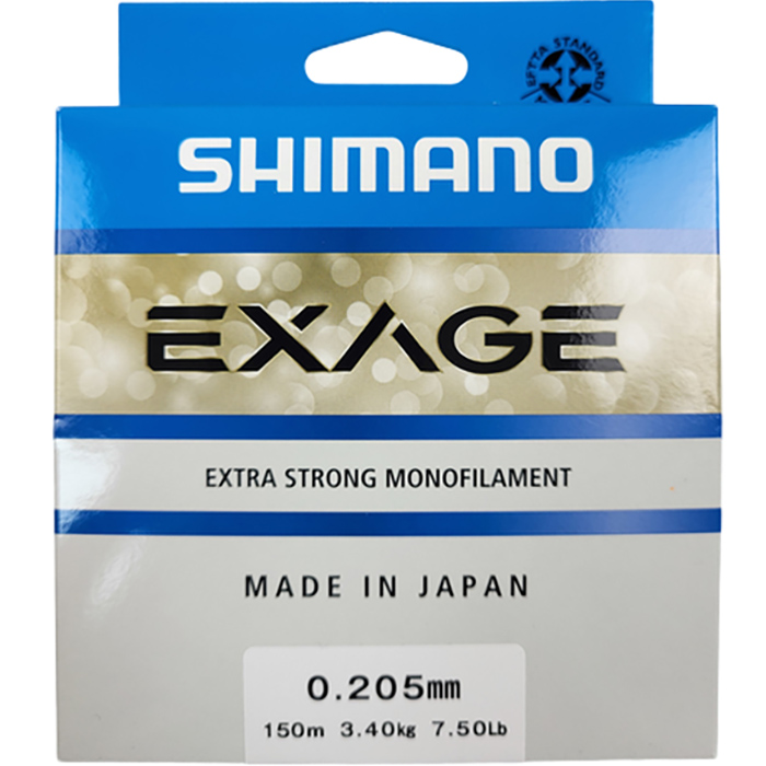 Лісочка SHIMANO Exage 150m 0.205mm 3.4kg (EXG15020)