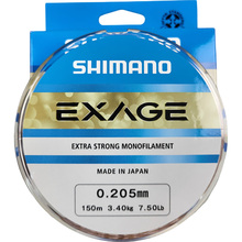 Лісочка SHIMANO Exage 150m 0.205mm 3.4kg (EXG15020)