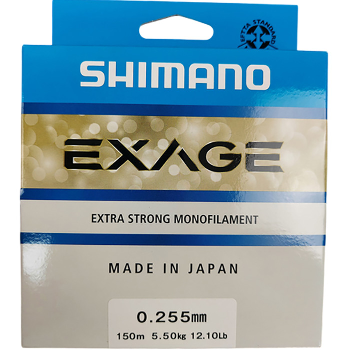 Лісочка SHIMANO Exage 150m 0.255mm 5.5kg (EXG15025)