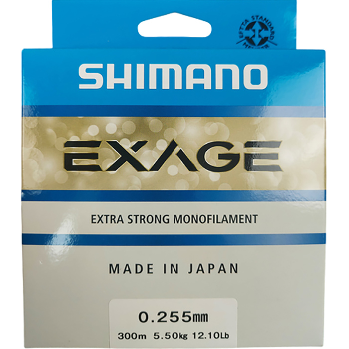 Лісочка SHIMANO Exage 300m 0.255mm 5.5kg (EXG30025)