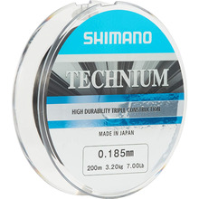 Леска SHIMANO Technium 200m 0.185mm 3.2kg (TEC20018)