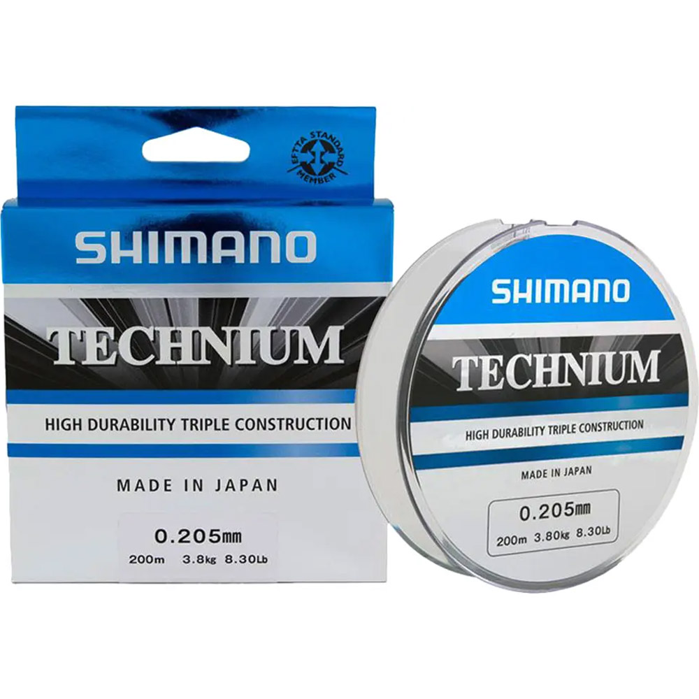 Лісочка SHIMANO Technium 200m 0.205mm 3.8kg (TEC20020)