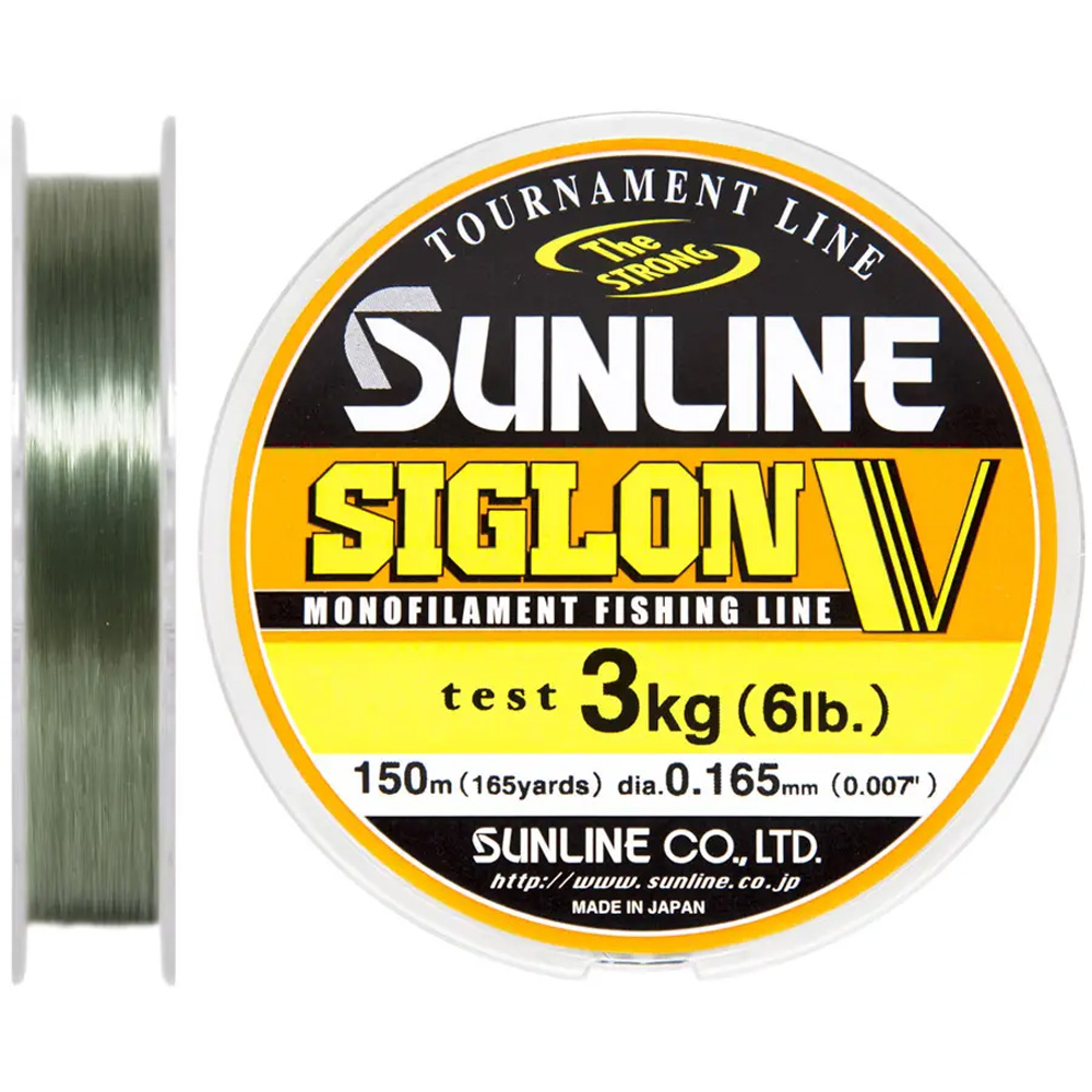 Леска SUNLINE Siglon V 150m #2.0/0.235mm 5.0kg Green (63040906)