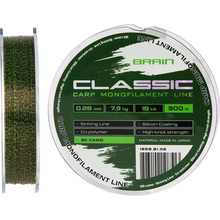 Лісочка BRAIN Classic Carp Line 300m 0.28mm 18lb 7.9kg 3D camo (1858.81.06)
